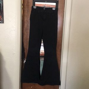 Black BDG high waisted flare jeans